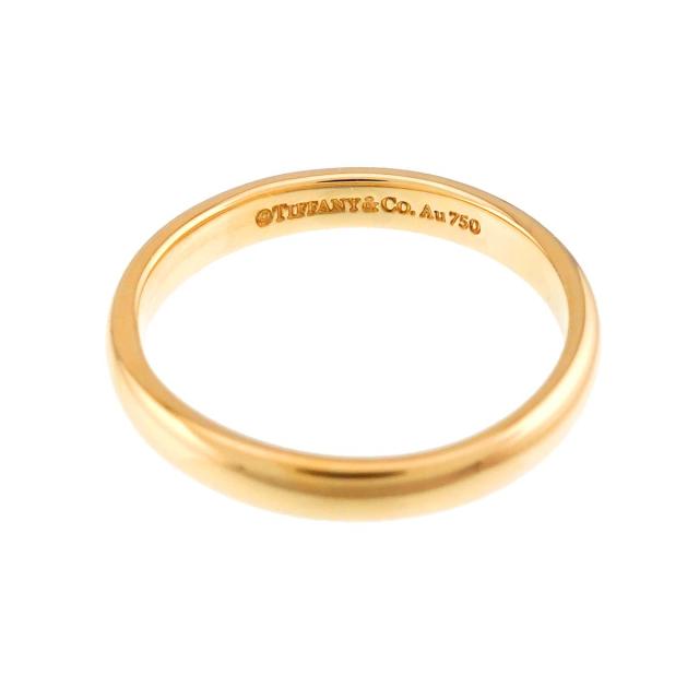 ティファニー TIFFANY&CO. フォーエバー バンド 14号 リング 幅3mm K18 YG イエローゴールド 750 指輪 レディース 90315715 【中古】BJ_2