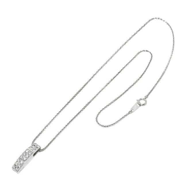 セリーヌ CELINE ダイヤ 0.35ct ルビー 0.02ct ネックレス 42cm Pt プラチナ レディース 90315800 【中古】BJ_1
