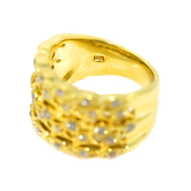 リング 11.5号 ダイヤ 0.50ct K18 YG イエローゴールド 750 指輪 レディーズ 90315988 【中古】NJ_3
