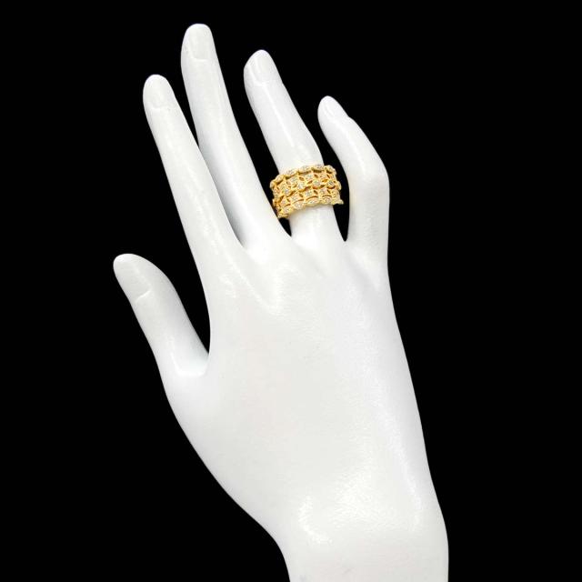 リング 11.5号 ダイヤ 0.50ct K18 YG イエローゴールド 750 指輪 レディーズ 90315988 【中古】NJ_7