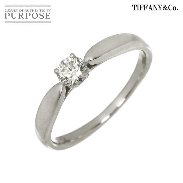 ティファニー TIFFANY&Co. ハーモニー 10号 リング ダイヤ 0.23ct Pt プラチナ 指輪 レディース 90316502 【中古】BJ