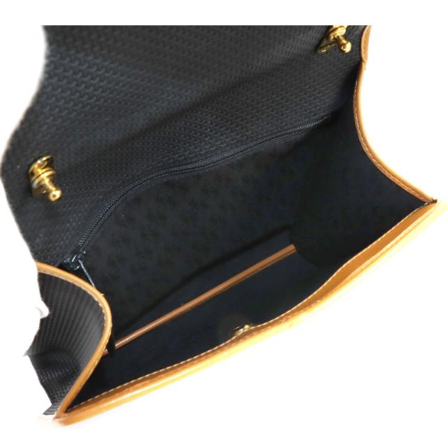 美品 イヴサンローラン バッグ 2way ハンド ショルダー バッグ PVC レザー ブラック レディース 90316649 【中古】ブランド_6