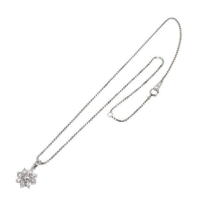 ダイヤ 1.04ct ネックレス 40cm Pt プラチナ レディース 90317089 【中古】NJ_1