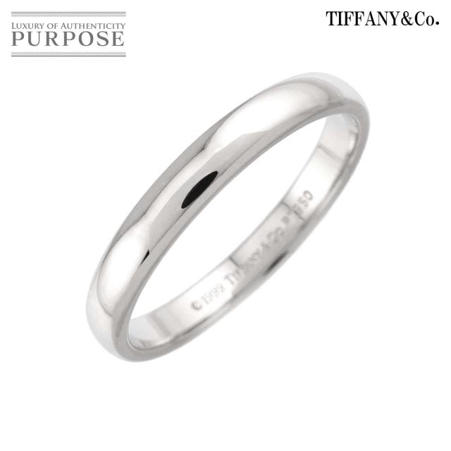 ティファニー TIFFANY&Co. フォーエバー 17号 リング 幅3mm Pt プラチナ 指輪 レディース 90317101 【中古】BJ