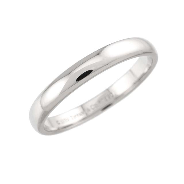 ティファニー TIFFANY&Co. フォーエバー 17号 リング 幅3mm Pt プラチナ 指輪 レディース 90317101 【中古】BJ_3