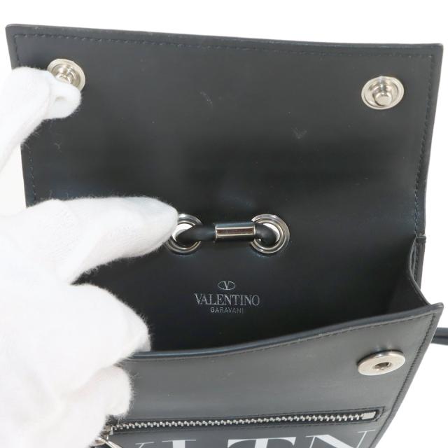 美品 ヴァレンティノ ガラヴァーニ バッグ VLTNロゴ ショルダー バッグ ネックポーチ レディース メンズ 90317164 【中古】ブランド_6