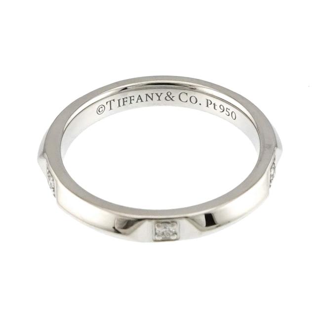 ティファニー TIFFANY&Co. トゥルー バンド 9号 リング ダイヤ Pt プラチナ 指輪 レディース 90317343 【中古】BJ_2