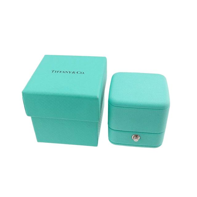 ティファニー TIFFANY&Co. トゥルー バンド 9号 リング ダイヤ Pt プラチナ 指輪 レディース 90317343 【中古】BJ_6
