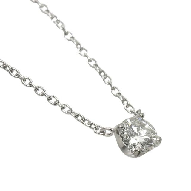 ヴァンドーム青山 Vendome Aoyama ダイヤ 0.27ct ネックレス 40cm Pt プラチナ レディース 90317592 【中古】BJ_2