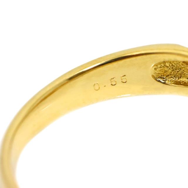 ニナリッチ NINA RICCI 18号 リング ダイヤ 0.55ct K18 YG イエローゴールド 750 指輪 レディース 90317601 【中古】BJ_3