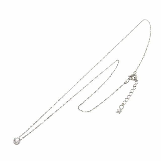 スタージュエリー Star Jewelry ダイヤ 0.24ct ネックレス 40cm Pt プラチナ レディース 90318430 【中古】BJ_1
