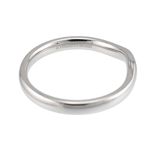 ティファニー TIFFANY&Co. ワイド カーブド バンド 18号 リング Pt プラチナ 指輪 レディース 90318458 【中古】BJ_3