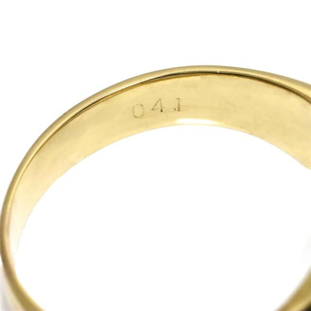 クリスチャン ディオール Christian Dior リング 10号 アコヤ真珠 7.0mm K18 YG パール 指輪 レディース 90318475 【中古】BJ_4