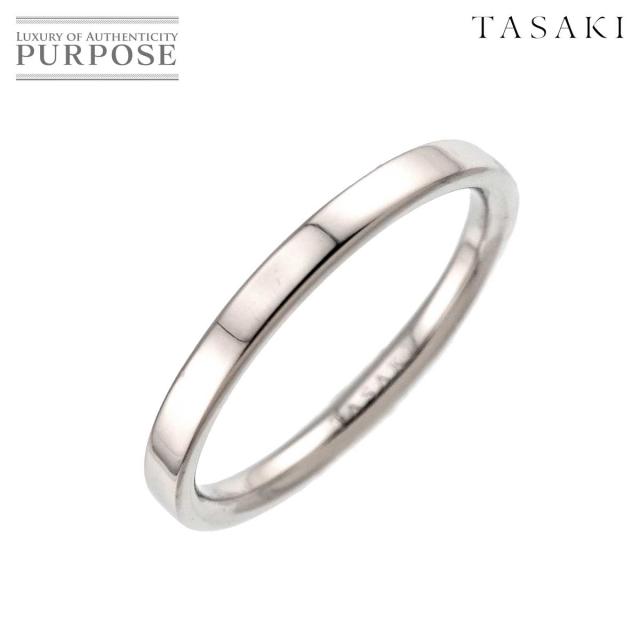 タサキ TASAKI スペランザ ライン 17号 リング Pt プラチナ 田崎真珠 指輪 レディース 90318514 【中古】BJ