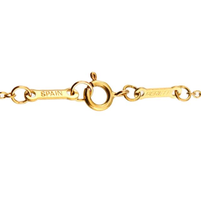 ティファニー TIFFANY&amp;Co. オープンハート 幅22mm ネックレス 40cm K18 YG イエローゴールド 750 レディース 90318568 【中古】BJ_5