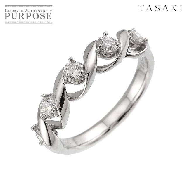 タサキ TASAKI 12号 リング ダイヤ 0.43ct K18 WG ホワイトゴールド 750 指輪 田崎真珠 レディース 90318606 【中古】BJ 80,850円