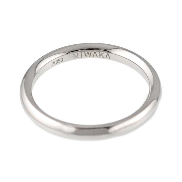 俄 NIWAKA ことほぎ 7号 リング Pt プラチナ 指輪 レディース 90318786 