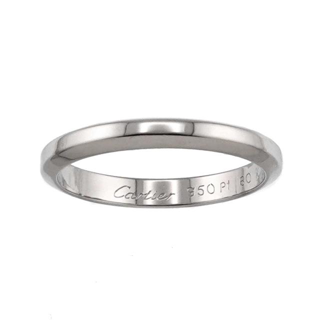 カルティエ Cartier デクラレーション #60 リング Pt プラチナ 指輪 レディース 90318804 【中古】BJ_1