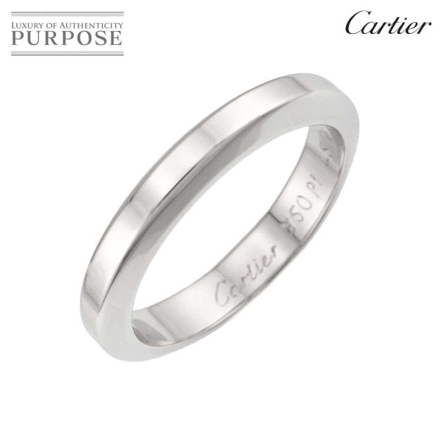 カルティエ Cartier デクラレーション #45 リング Pt プラチナ 指輪 レディース 90318805 【中古】BJ
