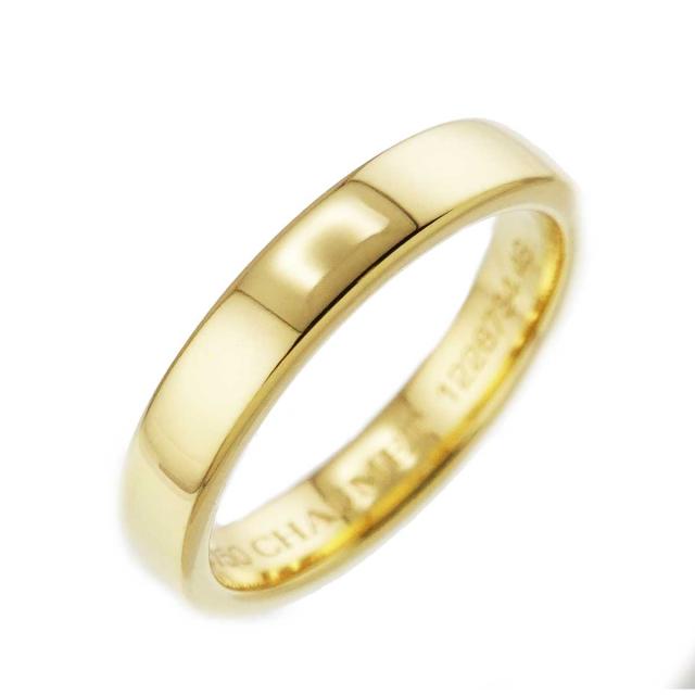 ショーメ CHAUMET フィデリテ #49 リング ダイヤ K18 YG イエローゴールド 750 指輪 レディース 90318933 【中古】BJ_4