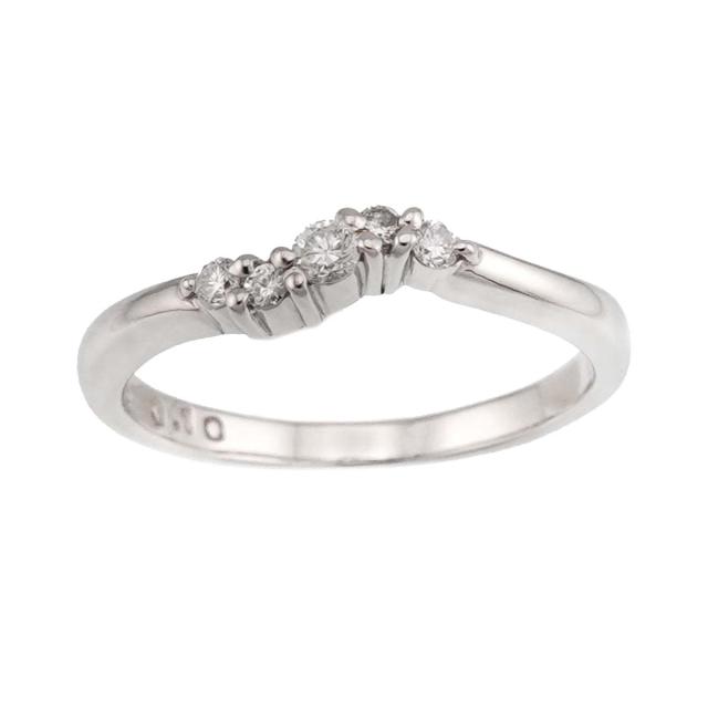 スタージュエリー Star Jewelry 9号 リング ダイヤ 0.10ct Pt プラチナ 指輪 レディース 90318949 【中古】BJ_1