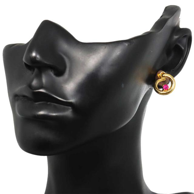 スタージュエリー Star Jewelry ルビー イヤリング K18 YG イエローゴールド 750 レディース 90318951 【中古】BJ_6