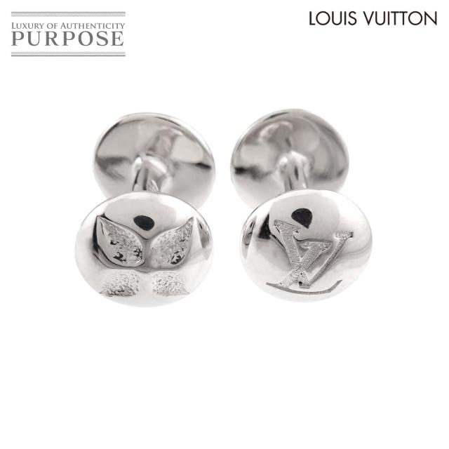 ルイ ヴィトン LOUIS VUITTON ブトン ドゥ マンシェット モチーフ カフス SV シルバー 925 メンズ 90319332 【中古】BJ