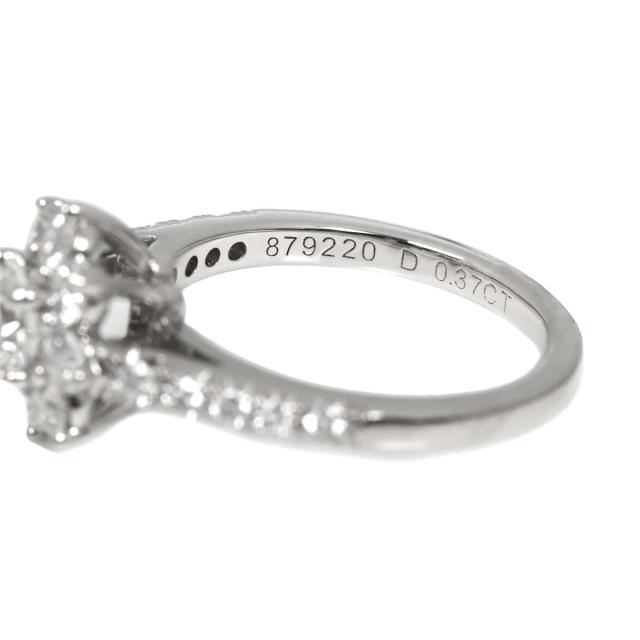 ハリーウィンストン HARRY WINSTON サンフラワー ミニ 5号 リング ダイヤ 0.37ct Pt 指輪 証明書 レディース 90319339 【中古】BJ_3