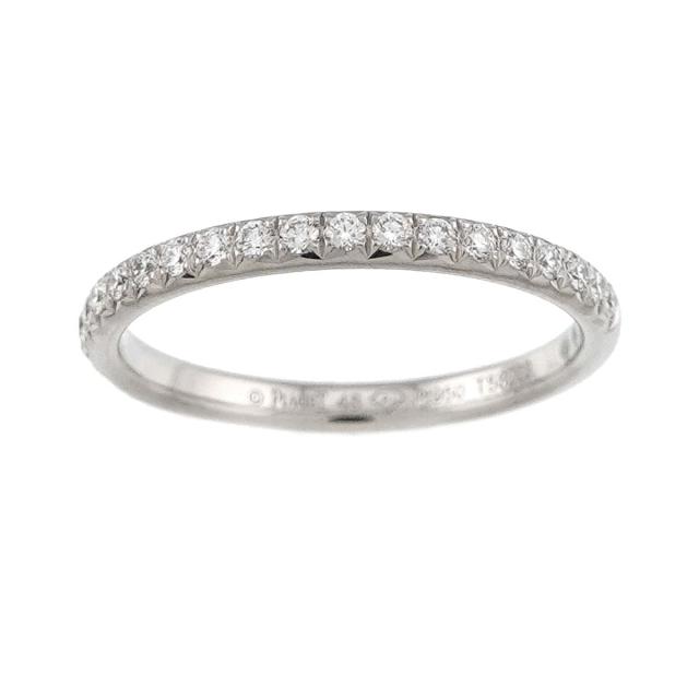 ピアジェ PIAGET ライムライト #48 リング ハーフ ダイヤ Pt プラチナ 指輪 レディース 90319388 【中古】BJ_1
