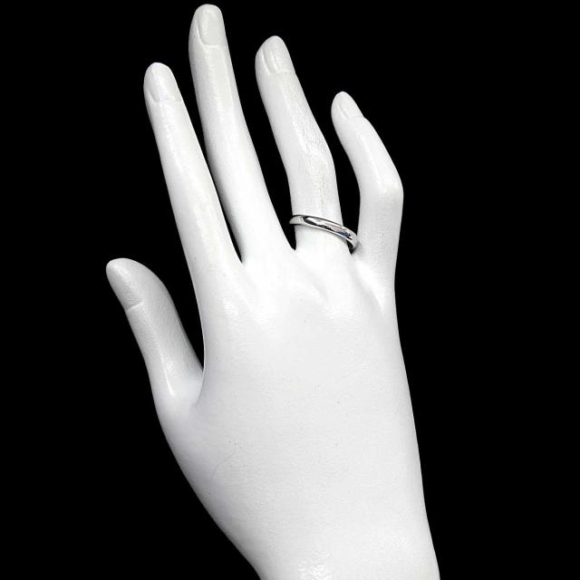 ティファニー TIFFANY&Co. フォーエバー 16.5号 リング 幅3mm Pt プラチナ 指輪 レディース 90319413 【中古】BJ_5