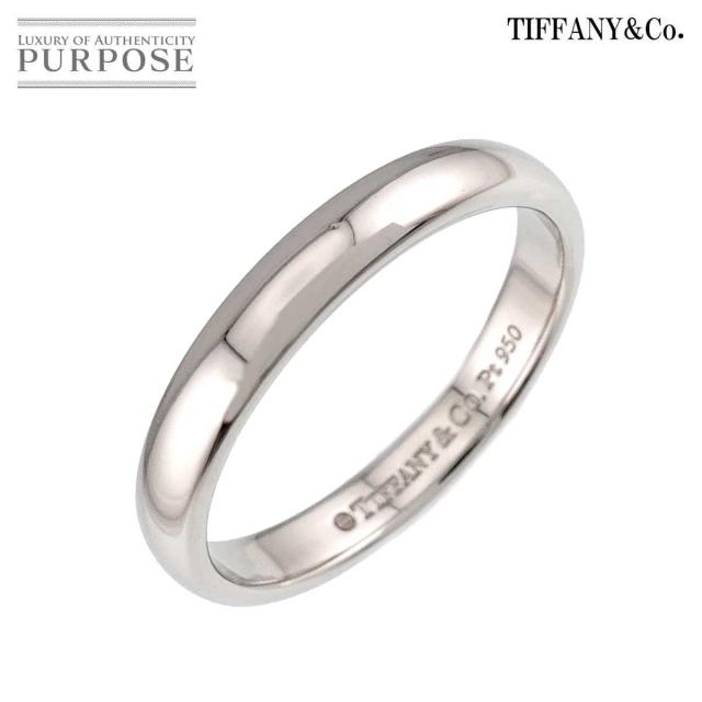 ティファニー TIFFANY&Co. フォーエバー 12号 リング 幅3mm Pt プラチナ 指輪 レディース 90319500 【中古】BJ