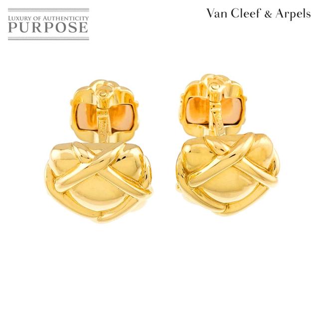 ヴァンクリーフ &amp; アーペル Van Cleef &amp; Arpels カフス K18 YG イエローゴールド 750 メンズ 90319788 【中古】BJ