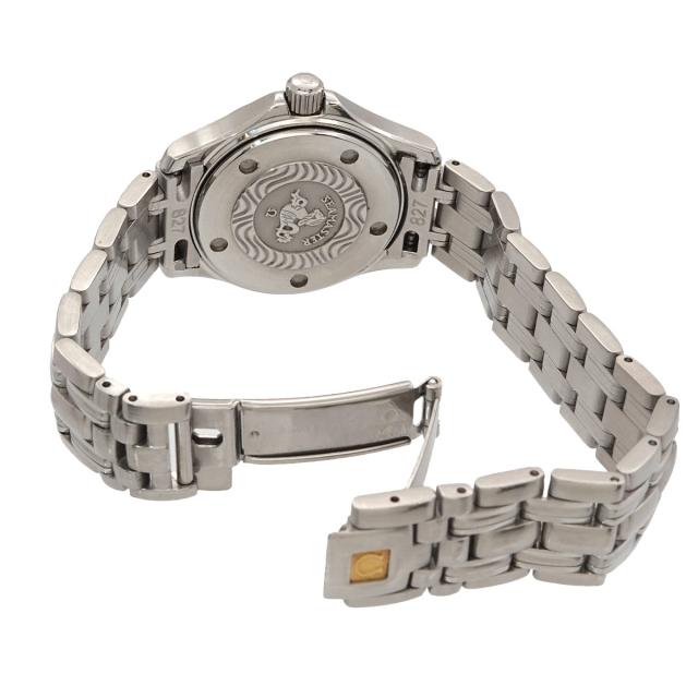 オメガ シーマスター 120m 2571 81 レディース 腕時計 デイト ブルー クォーツ ウォッチ Seamaster 90320048 【中古】時計_4