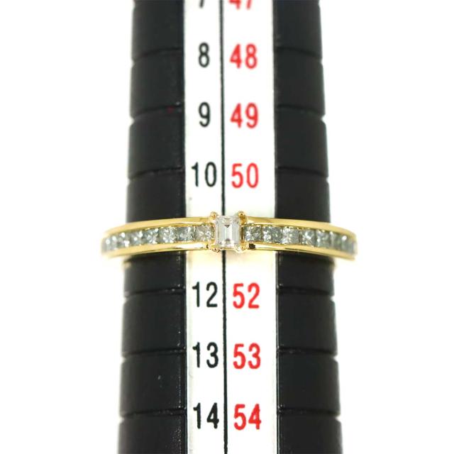 リング 11号 ダイヤ 0.40ct K18 YG イエローゴールド 750 指輪 レディーズ 90320387 【中古】NJ_6