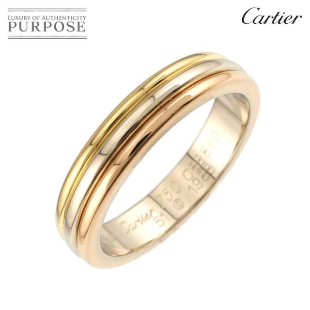 カルティエ Cartier ヴァンドーム #51 リング K18 YG WG PG スリー 