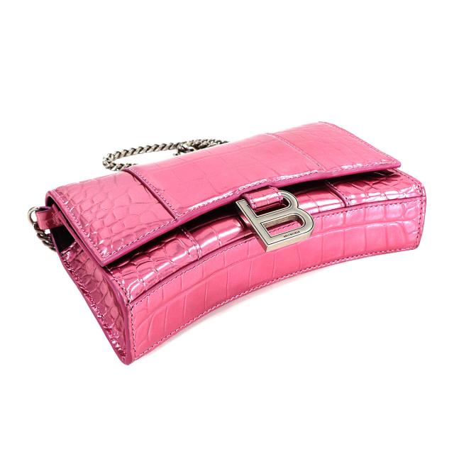 未使用 展示品 バレンシアガ 財布 アワーグラス チェーン ウォレット 二つ折り 長財布 656050 レディース 90320751 【中古】ブランド_4