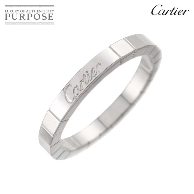 カルティエ Cartier ラニエール #63 リング K18 WG ホワイトゴールド 750 指輪【証明書付き】レディース 90320870 【中古】BJ