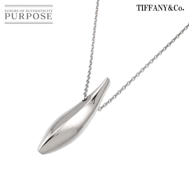 ティファニー TIFFANY&amp;Co. フランク・ゲーリー フィッシュ ネックレス 40cm K18 WG 750 レディース 90320891 【中古】BJ