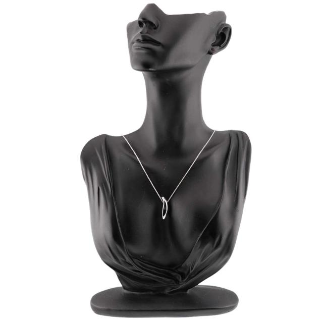 ティファニー TIFFANY&amp;Co. フランク・ゲーリー フィッシュ ネックレス 40cm K18 WG 750 レディース 90320891 【中古】BJ_5