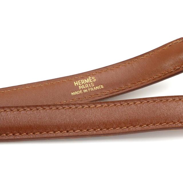 美品 エルメス 小物 ケリー ボリード ショルダー ストラップ ボックスカーフ ブラウン レディース 90320966 【中古】ブランド_3