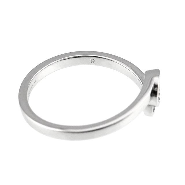 グッチ GUCCI GGランニング #9 リング K18 WG ホワイトゴールド 750 指輪 レディース 90321540 【中古】BJ_4