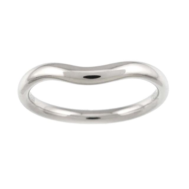 ティファニー TIFFANY&Co. カーブド バンド 9.5号 リング Pt プラチナ 指輪 レディース 90321842 【中古】BJ_1
