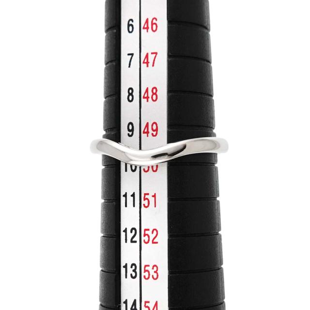 ティファニー TIFFANY&Co. カーブド バンド 9.5号 リング Pt プラチナ 指輪 レディース 90321842 【中古】BJ_5