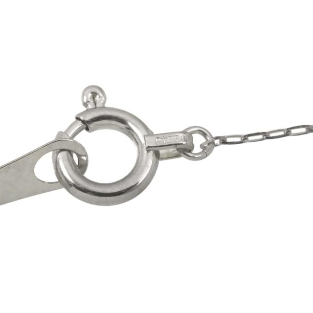クォーツ ダイヤ 0.16ct ネックレス 40.5cm Pt プラチナ レディース 90322768 【中古】NJ_5