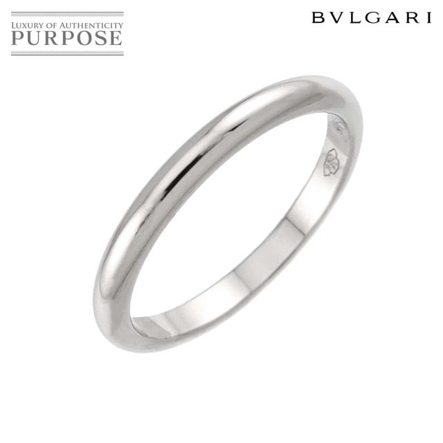 ブルガリ BVLGARI ローマアモール #46 リング ダイヤ Pt プラチナ 指輪 レディース 90323534 【中古】BJ