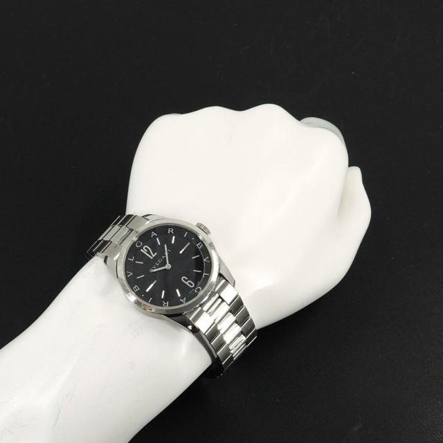 ブルガリ BVLGARI ソロテンポ ST37S メンズ 腕時計 ブラック クォーツ 