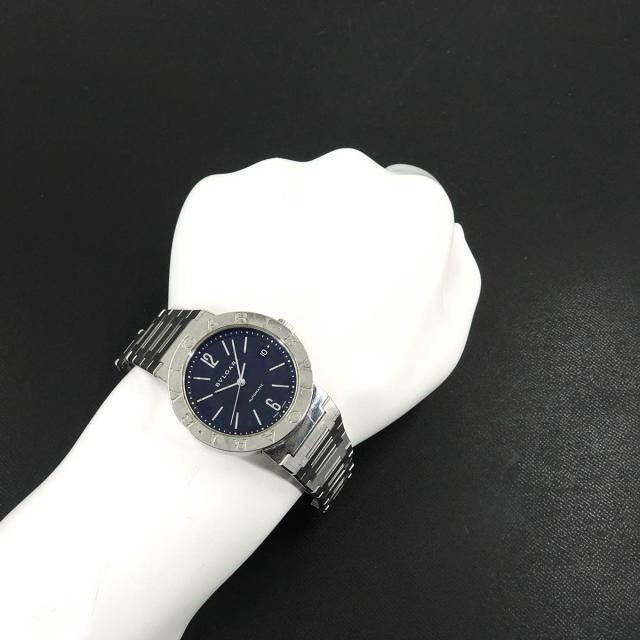 ブルガリ ブルガリブルガリ BB38SS メンズ 腕時計 デイト ブラック オートマ 自動巻き ウォッチ 90323726 【中古】時計_3