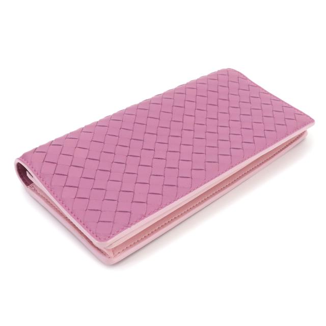 未使用 展示品 ボッテガ ヴェネタ 財布 イントレチャート ショルダー ウォレット 二つ折り 長財布 レディース 90323938 【中古】ブランド_3