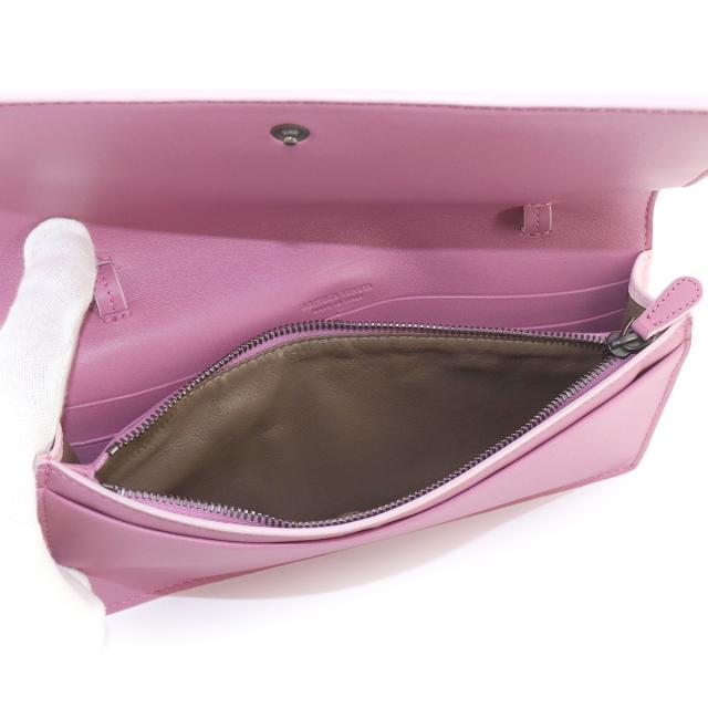 未使用 展示品 ボッテガ ヴェネタ 財布 イントレチャート ショルダー ウォレット 二つ折り 長財布 レディース 90323938 【中古】ブランド_6