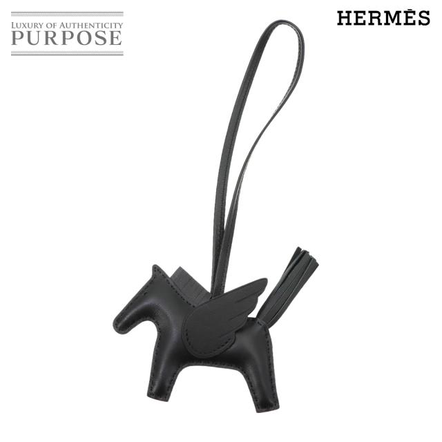 未使用　展示品 エルメス チャーム ソーブラック ロデオ ペガサス PM バッグチャーム レディース 90324267 【中古】ブランド